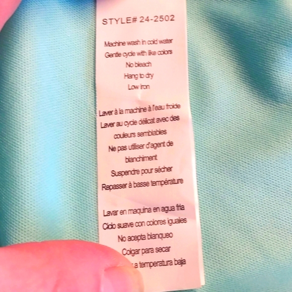 Ladies One Piece Short Set Y Back Sz Lg - Picture 16 of 16